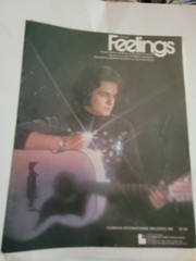 Morris Albert Sheet Music Feelings Recorded on RCA Fermata Interntl 1975 SM1