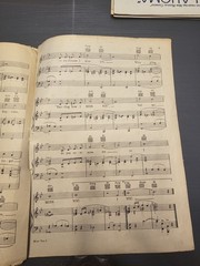 Miss You ~ Tobias/Tobias/Tobias ~ 1939 Santly-Joy Sheet Music