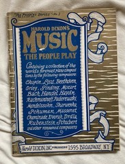 ANTIQUE VINTAGE Sheet Music Book Lot