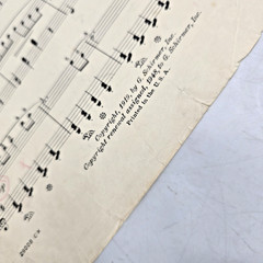 The Butterfly In Springtime Piano Sheet Music 1948 N Louise Wright Grade 3 4 Vtg