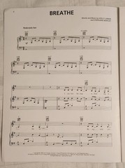 Sheet Music Lot of 6 – Piano/Vocal/Guitar – Easy Listening – Intermediate Level