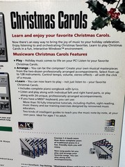 Musicware 1994 PC Dual Media Christmas Carols Learn To Play & Enjoy Piano W/Book