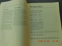 Set of 3 1970&rsquo;s piano books (show tunes/blues/piano rhythm pattern studies)