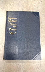 Rodeheaver&rsquo;s Gospel Solos And Duets No. 1 1925 hardcover Good/acceptable