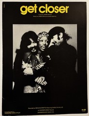 1976 SEALS & CROFTS « GET CLOSER » SHEET MUSIC – POP ROCK ERA