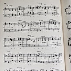 Chords And Cadences Eula Ashworth Lindfors Piano Sheet Music 1950 Vintage MCM