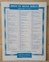 Easter Parade – Irving Berlin – Sheet Music 1933
