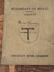 2 Antique Music Books The Rudiments Of Music And Ear Training