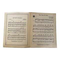 This Time It’s Real Vintage Sheet Music 1939 Kate Smith Bernier Emmerich Shivers