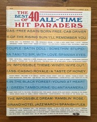Bb Trumpet Clarinet Best 40 All-Time Hit Paraders Sheet Music Hansen M209 1968