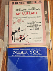 Lot of 35 Pieces of Vintage Sheet Music – Mix of Genres & Years