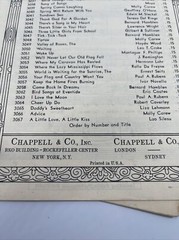15+ Chappell&rsquo;s Vocal library of part 3 Female Voices Sheet music book – 1936