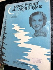 P 9×12 Vintage Sheet Music 4-pack