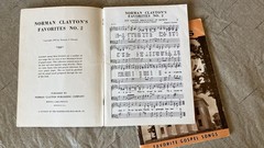 1959 Norman Clayton&rsquo;s Favorite Gospel Songs No. 2 Christian Music Hymn Book