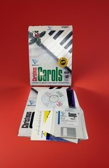 Musicware 1994 PC Dual Media Christmas Carols Learn To Play & Enjoy Piano W/Book