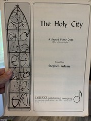 The Holy City Religious Sacred Song 1953 Stephen Adams Sheet Music