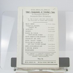 I Never Knew Sheet Music Woody Herman 1938 Irving Berlin Lead Guitar