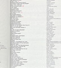 THE GREAT ROCK FAKE BOOK – OVER 250 SONGS sheet music songbook eagles neil young
