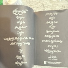 Chicago Gold Sheet Music Song Book Guitar 70s Rock & Roll