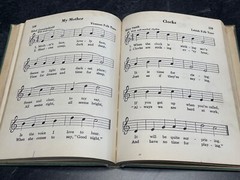 TUNING UP THE WORLD OF MUSIC Ginn 1936 Children Primer Illustrated 176p Textbook