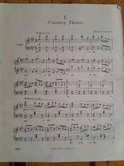 Three Dances Nell Gwyn by Edward German – vintage piano sheet music