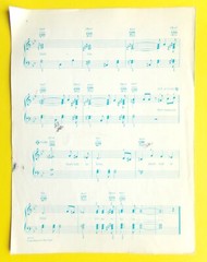 Copacabana At The Copa Sheet Music Barry Manilow &rsquo;78 Simplified Piano USA SELLER