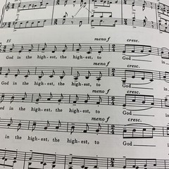 Glory To God In The Highest Sheet Music For Four- Part Chorus of Mixed Voices B