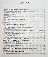 1982 We Shall Behold Him Church Song Book 1st Edition David T Clydesdale LGDWA