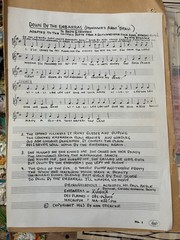 Vintage 1960s Old Town School Of Folk Music Chicago Sheet Music WIN STRACKE