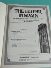 The Guitar In Spain For Classical Guitar Rare Vintage Book