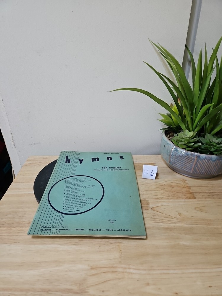 Vintage Hymns For Trumpet With Piano Accompaniment UNKNOWN DATE
