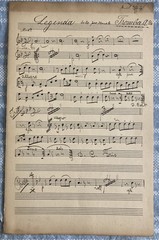 VTG Czech Orchestration Melodion Emil Stolc 1st Ed Set + Hand Written Parts RARE