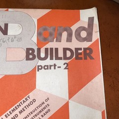 The Belwin Band Builder, Part 2. Bb Clarinet, 1953, GREAT VINTAGE MUSIC BOOK