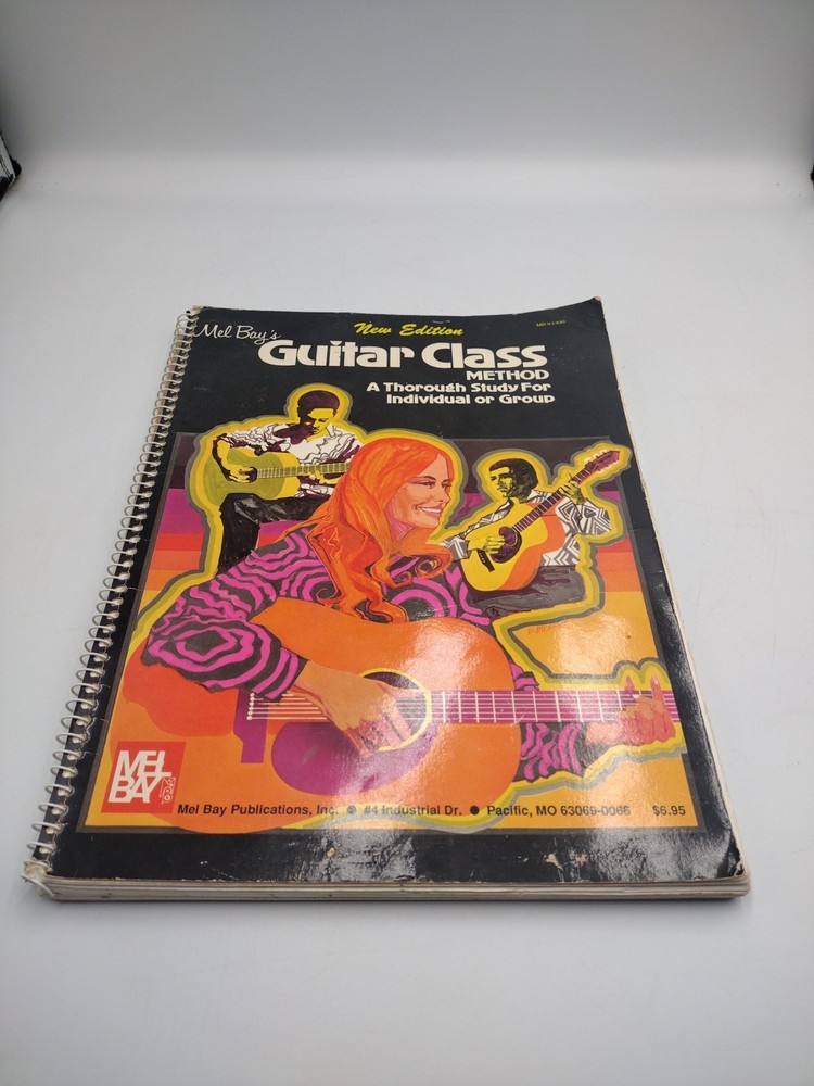 Vintage 70&rsquo;s Mel Bay&rsquo;s New Edition Guitar Class Method Fast Shipping