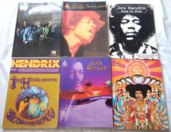 Lot–6 Jimi Hendrix Songbooks
