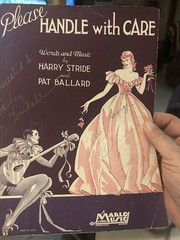 F 3-Pack 9×12 post-1920 Vintage sheet music