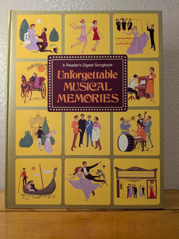Unforgettable Musical Memories HC Spiral Readers Digest Piano Music SongBook &rsquo;84