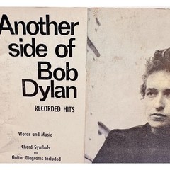 Another Side of Bob Dylan Recorded Hits Sheet Music Songbook M. Witmark & Sons