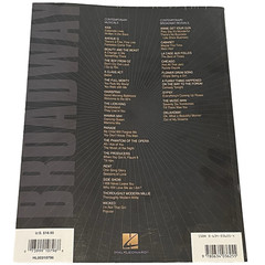 Contemporary Broadway Revised Edition Songbook Piano/Vocal/Guitar Hal Leonard