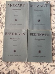 Classic Sheet Music Book Lot For Piano / Violin Henle Verlag / int sheet music