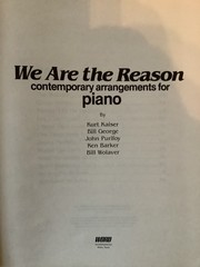 We are the Reason – Contemporary Arrangements for Piano