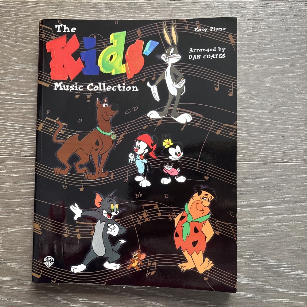 The Kids&rsquo; Music Collection Easy Piano Dan Coates Song Book 1998 Warner Bros