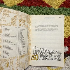 Vintage Kingston Trio Song Book 50 Folk Favorites 1963 RARE Sheet Music Tabs