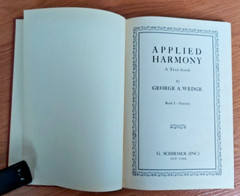 Vintage Books Lot Applied Harmony Fifth Book of Songs The Music Hour Elementary