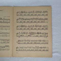 The Merry Widow Waltz for Piano Franz Lehar Sheet Music 1908 Century Music