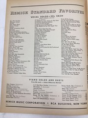 vintage sheet music, titled « There&rsquo;s YES! YES! in Your Eyes » *multiple copies av