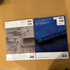 Set of 2 RARE Yamaha Piano Collections Sheet Music Final Fantasy