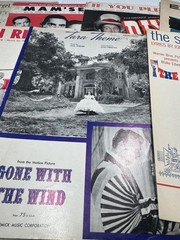 Lot Of 15 Vintage Hollywood Broadway Musical Sheet Music Movies Show Tunes