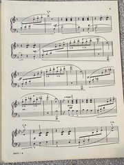 1935 ON SKATES Sheet Music PIANO SOLO by Ella Ketterer