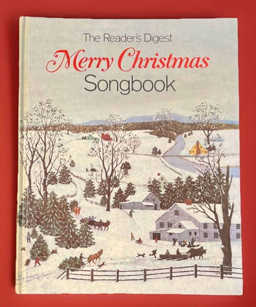 VTG 1981 Merry Christmas Songbook by Reader&rsquo;s Digest Hardcover William L. Simon